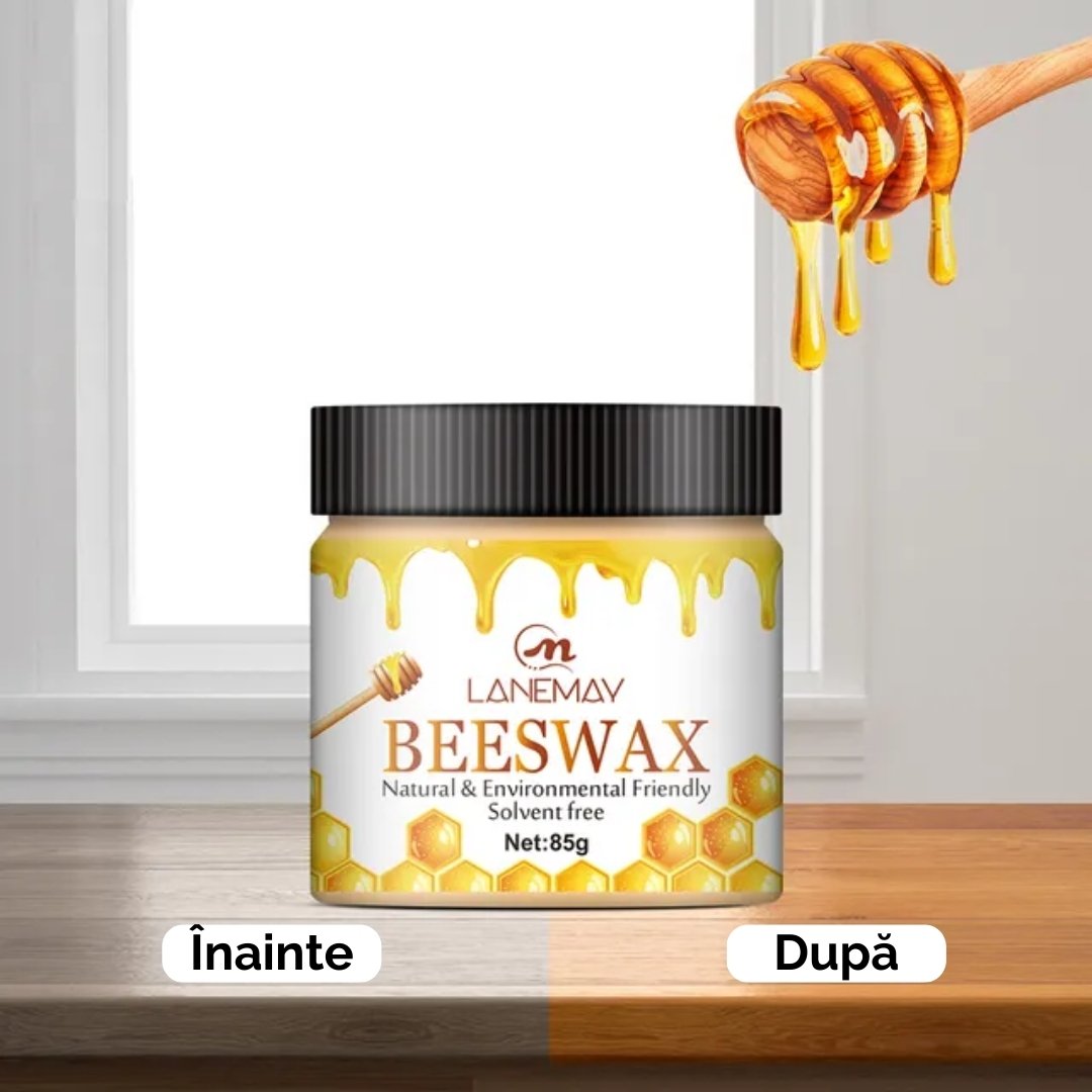 BeeWax - Ceară De Albine Pentru Lustruirea Lemnului, Mobilier și Podele