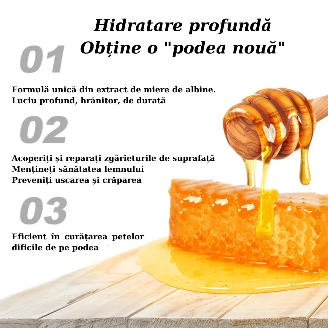 BeeWax - Ceară De Albine Pentru Lustruirea Lemnului, Mobilier și Podele